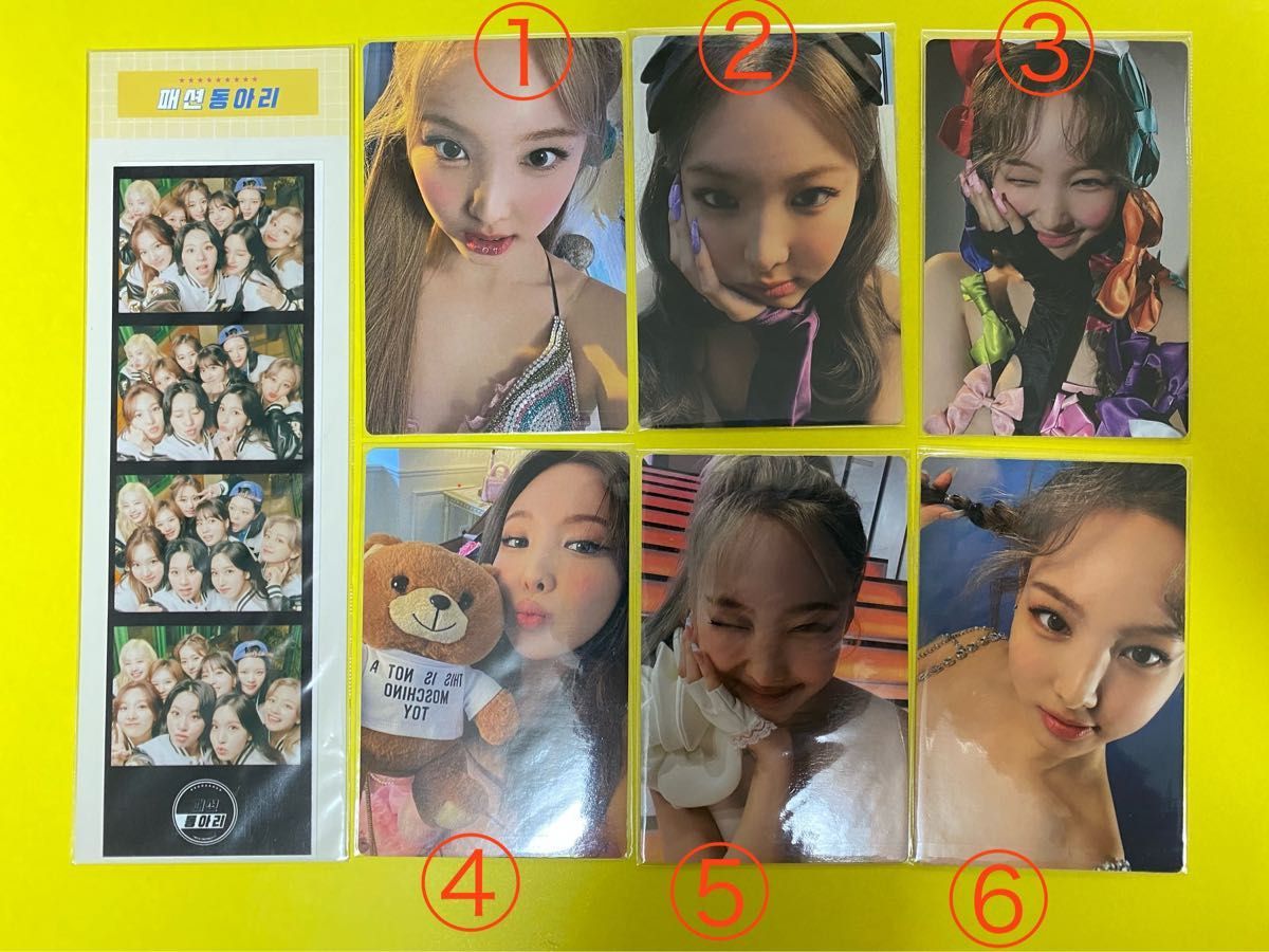 TWICE チェヨン サノク トレカ ミュージックバンク LIL FANTASY