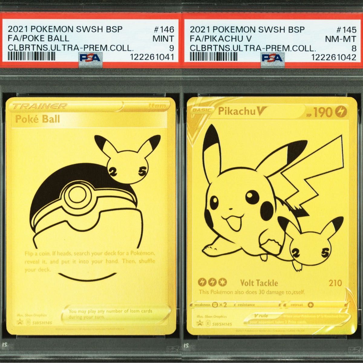 ピカチュウV 25th ゴールデン 英語版 ポケモンカード 正規品｜Yahoo