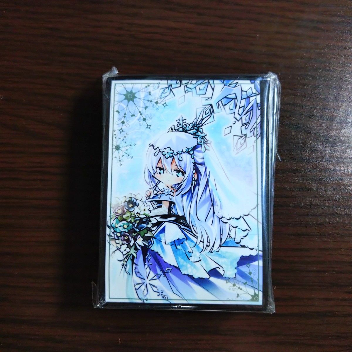 遊戯王 六花聖カンザシ 六花聖ティアドロップ プレイマット 公式品