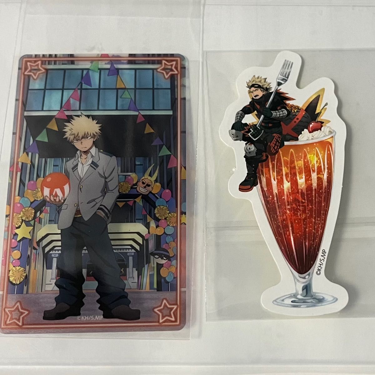 ヒロバト 僕のヒーローアカデミア ヒロアカ 爆豪勝己 4枚セット カード