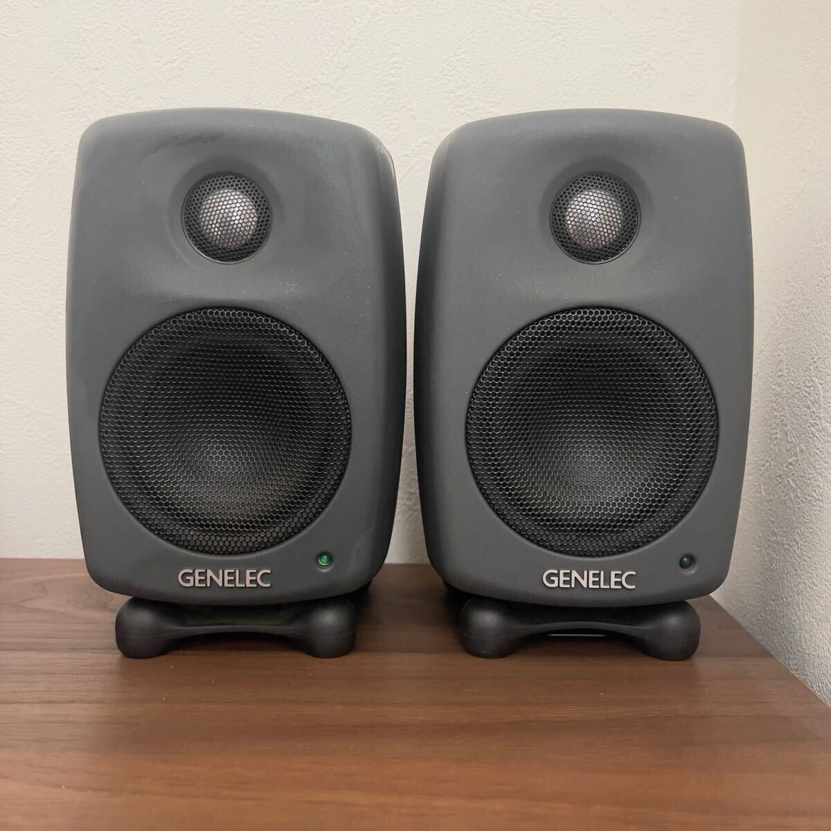 GENELEC 6010A PM アクティブスピーカー ペア 2台セット グレー 【公式