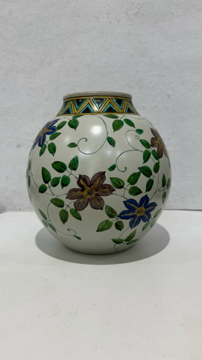 Yahoo!オークション -「九谷焼 花瓶 旭山」(日本の陶磁) (陶芸)の落札
