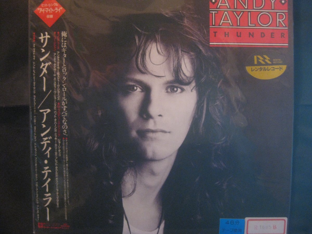 Yahoo!オークション -「andy taylor」(音楽) の落札相場・落札価格