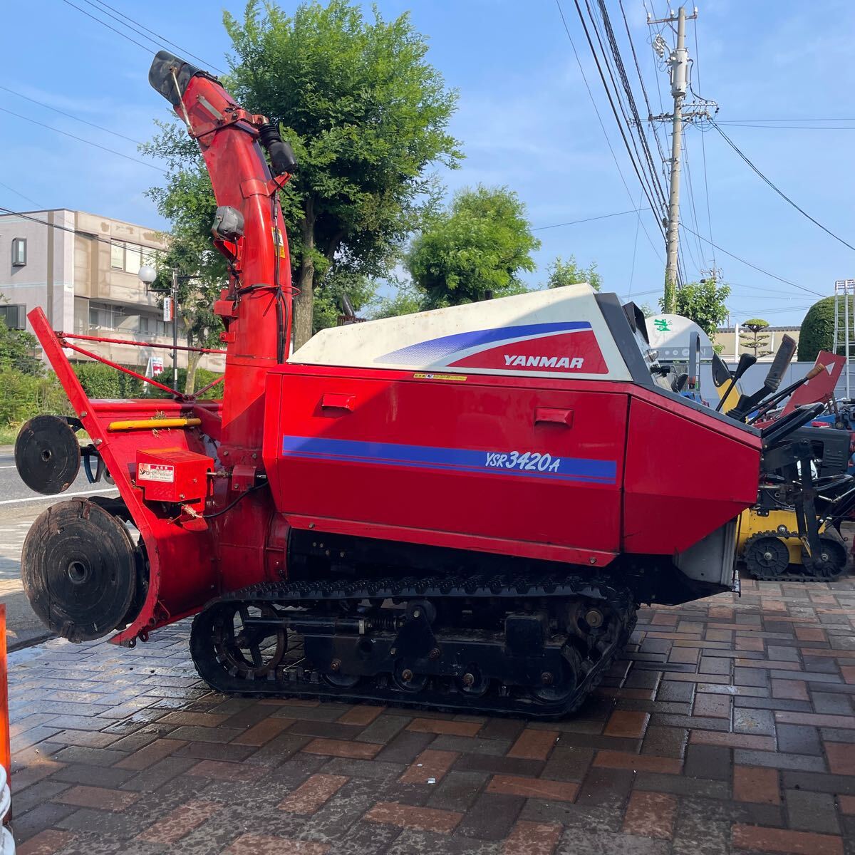 青森市 ヤンマー除雪機 ディーゼルエンジン - 青森市発 除雪機