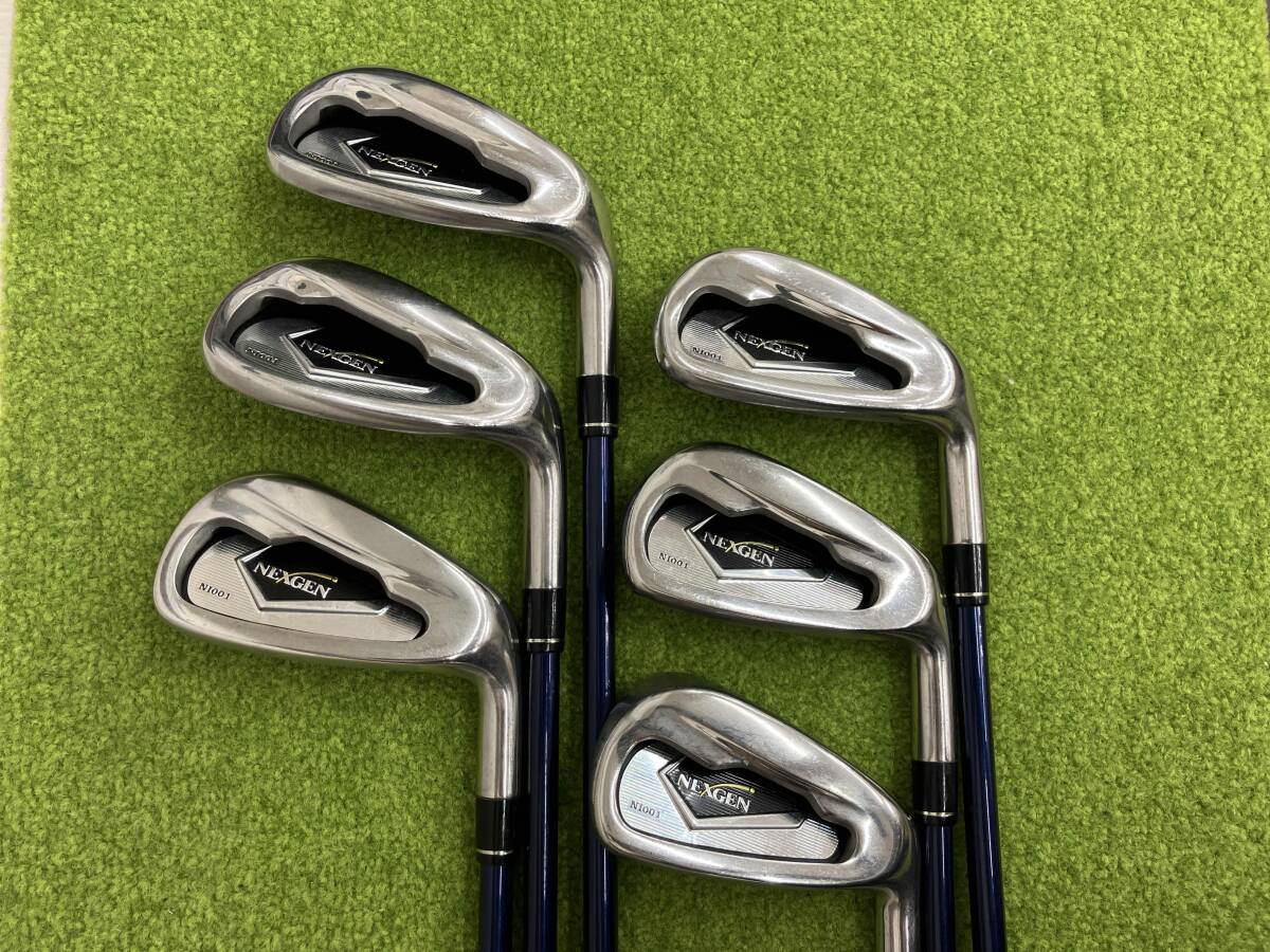 ゴルフパートナー NEXGEN 6 アイアン 6本セット [E.I.Fシャフト