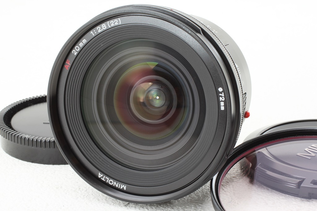 Yahoo!オークション -「minolta 20mm f2.8」の落札相場・落札価格