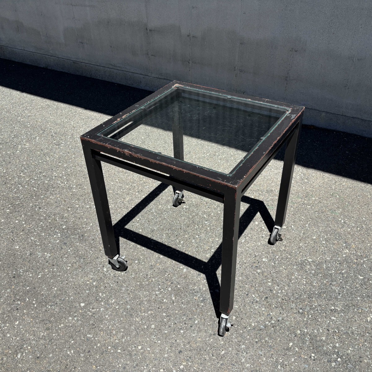 2026年最新】Yahoo!オークション -ガラス アイアン テーブルの中古品