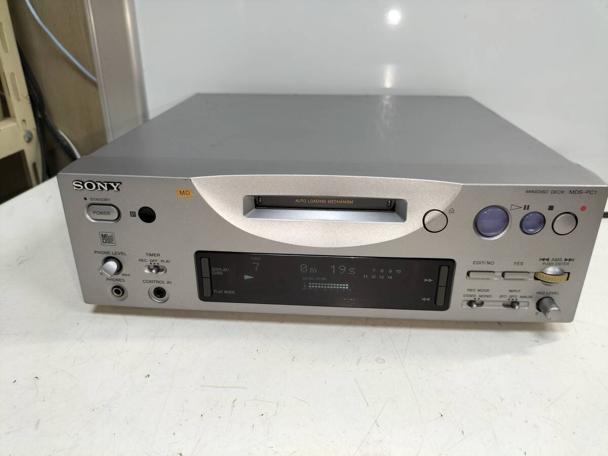 Yahoo!オークション -「sony mds-pc1」(一般) (MDデッキ)の落札相場
