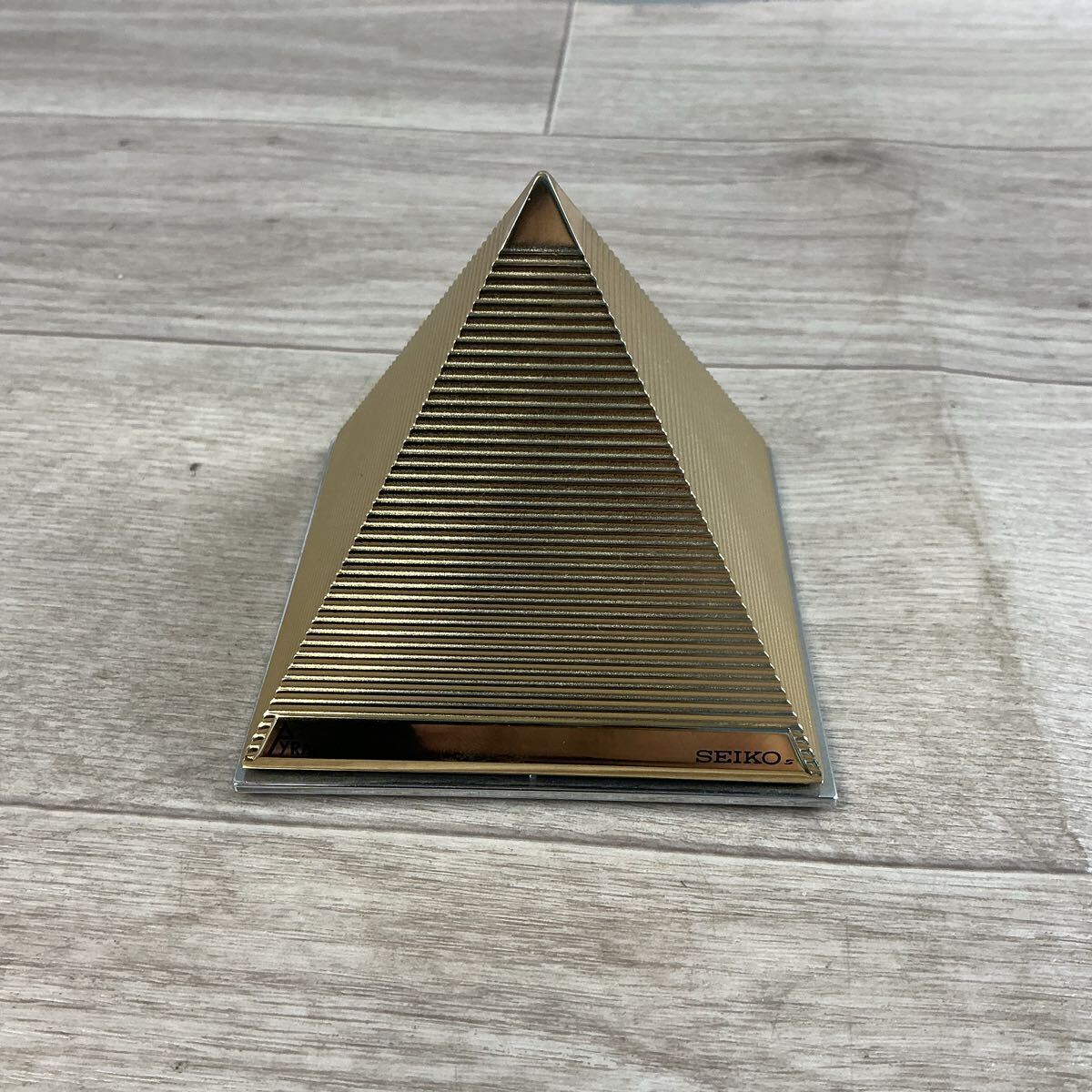 Yahoo!オークション -「seiko ピラミッドトーク」(置時計) (置時計