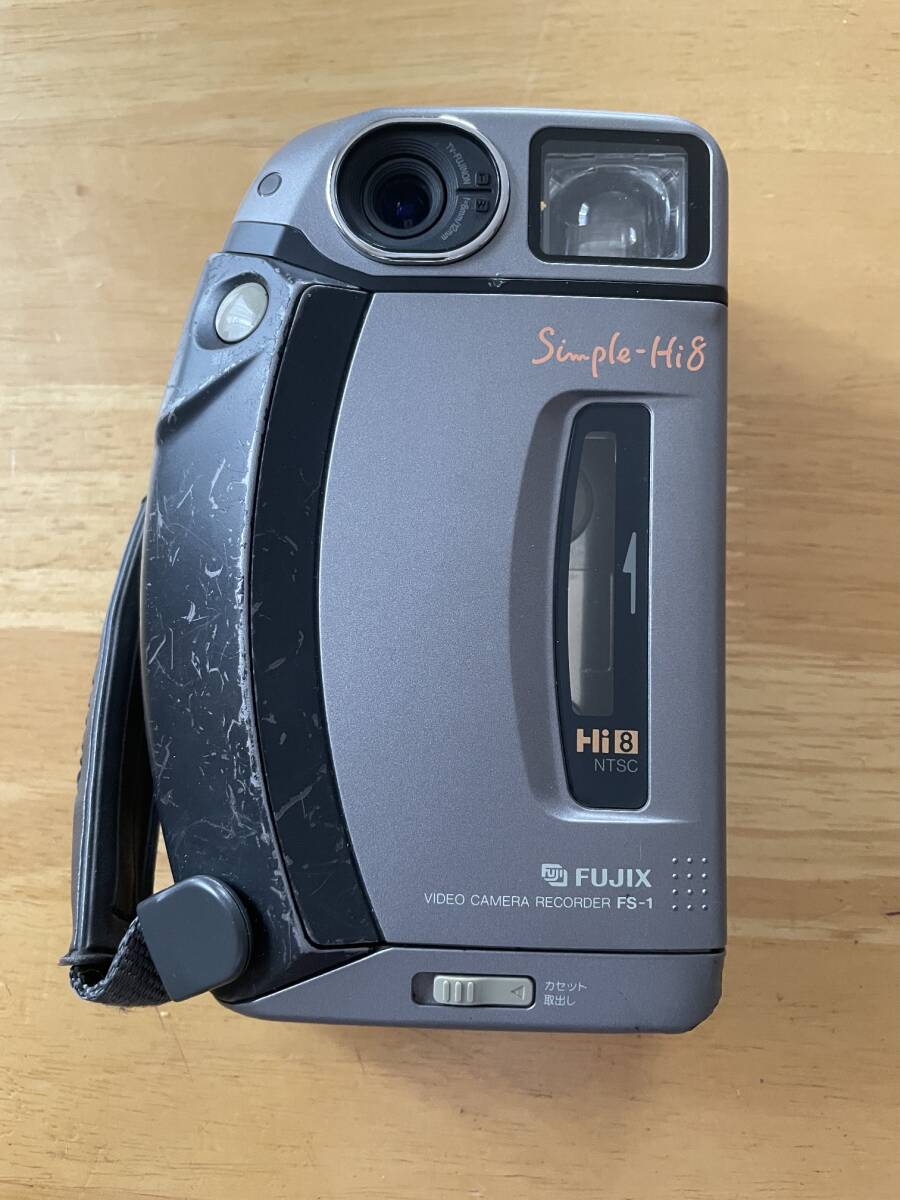 Yahoo!オークション -「fujix hi8 fs-1」(8ミリビデオカメラ) (ビデオ