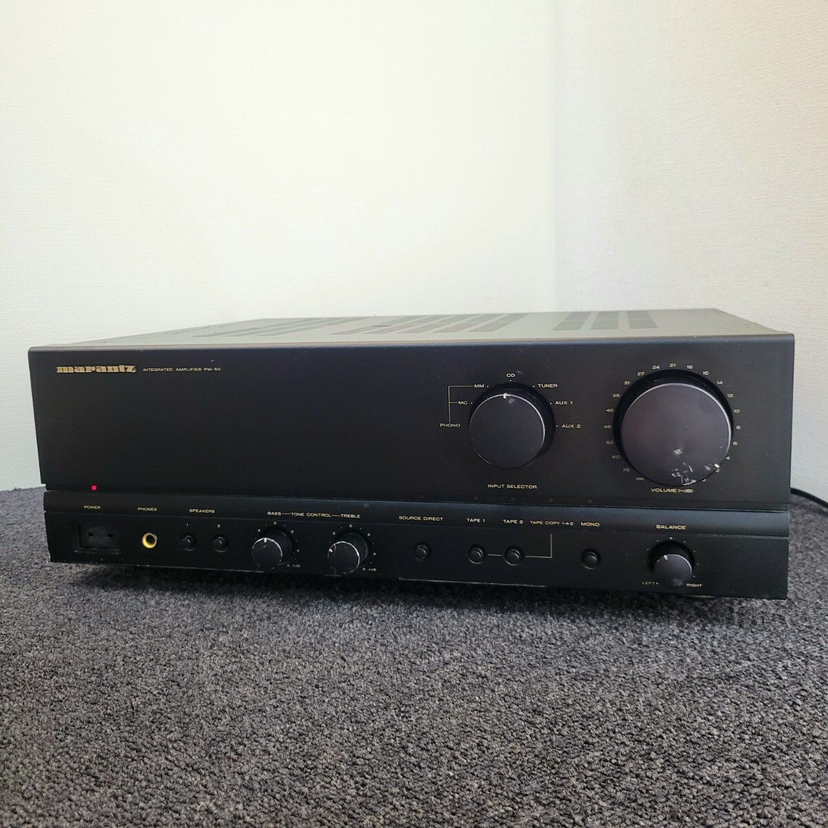 Yahoo!オークション -「marantz pm-50」の落札相場・落札価格