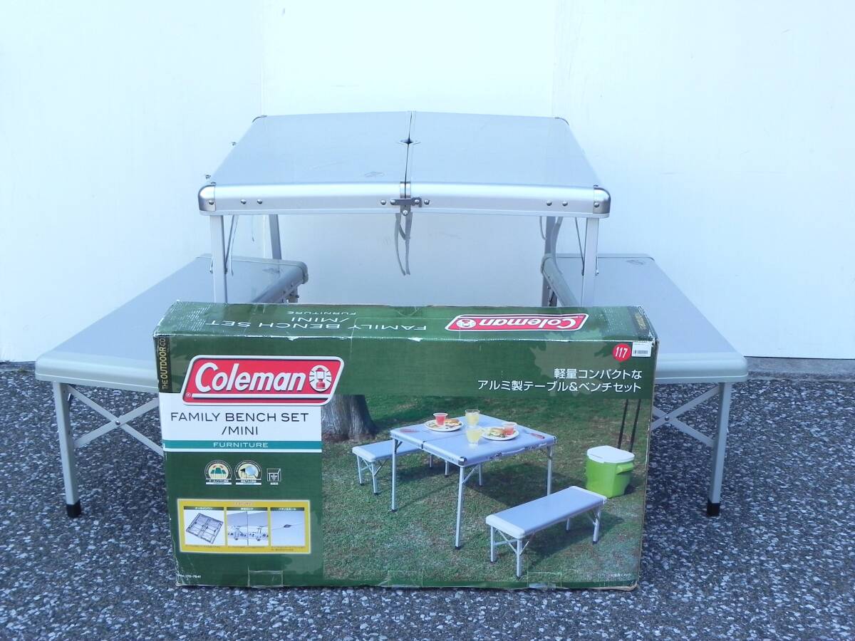 Yahoo!オークション -「coleman コールマン ファミリー ベンチ セット