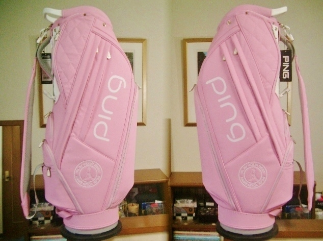 Yahoo!オークション -「ping (白 ホワイト)」(キャディバッグ) (用具