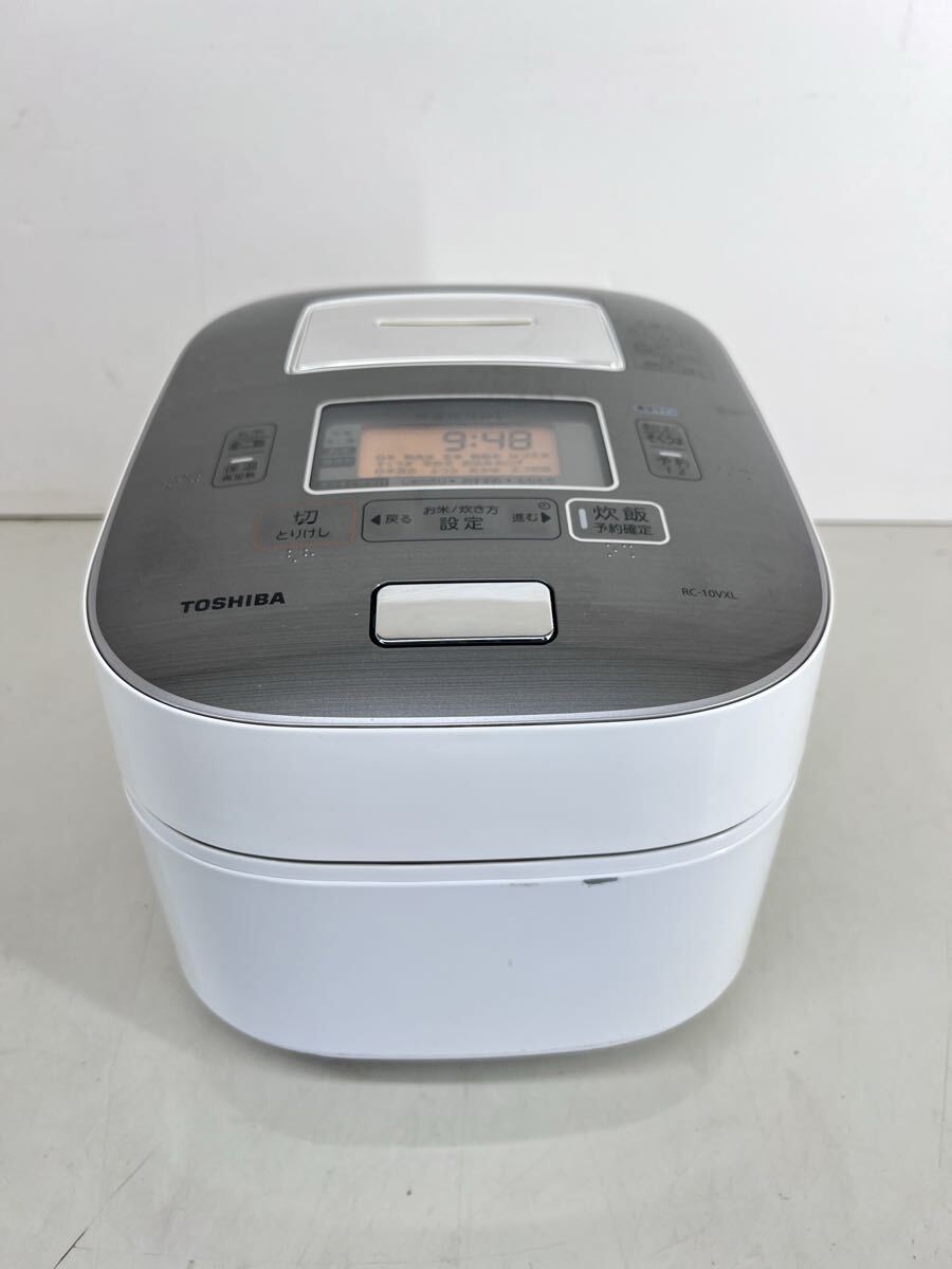 Yahoo!オークション -「toshiba 炊飯器 真空圧力ih rc-10vxl」の落札