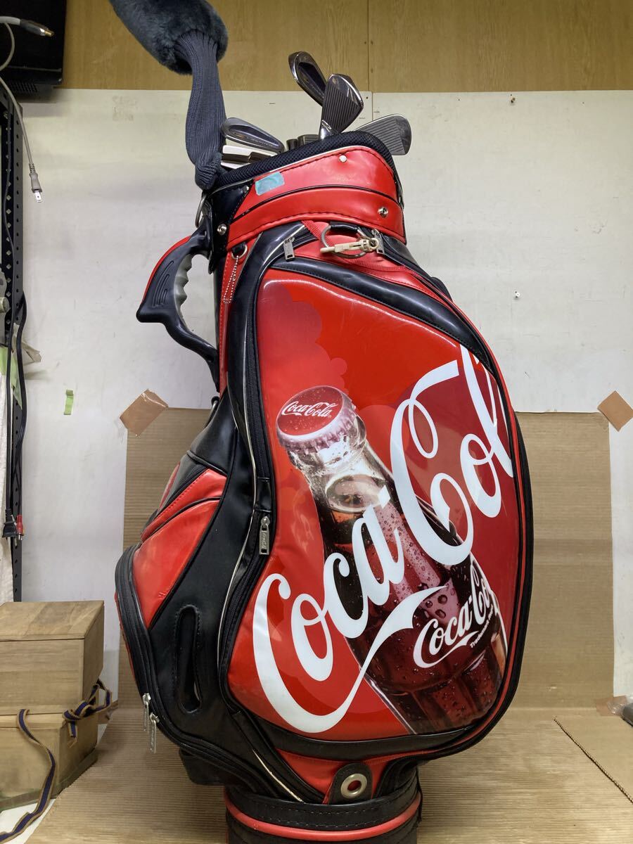 Yahoo!オークション -「コカコーラ ゴルフ キャディバッグ」の落札相場