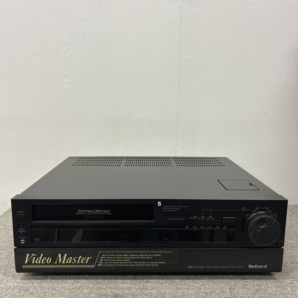Yahoo!オークション -「ナショナルnational」(VHSビデオデッキ
