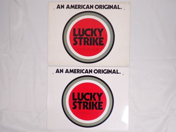 Yahoo!オークション -「タバコ ラッキーストライク」(アンティーク