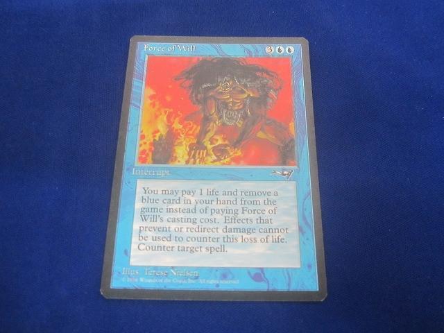 Yahoo!オークション -「mtg force of will」の落札相場・落札価格