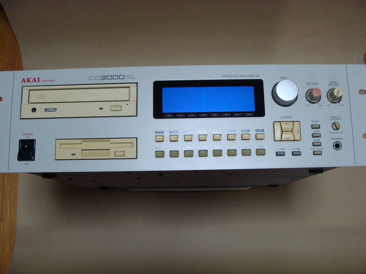 超希少】 AKAI CD3000XL サンプラー フルセット 付属品多数 名機 超