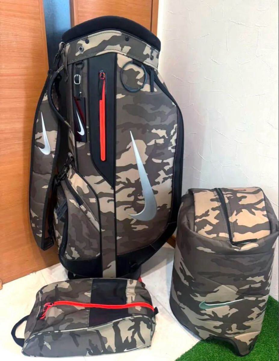 未使用品 XXIO 迷彩柄 キャディバッグ 未使用品 XXIO 迷彩柄 キャディ