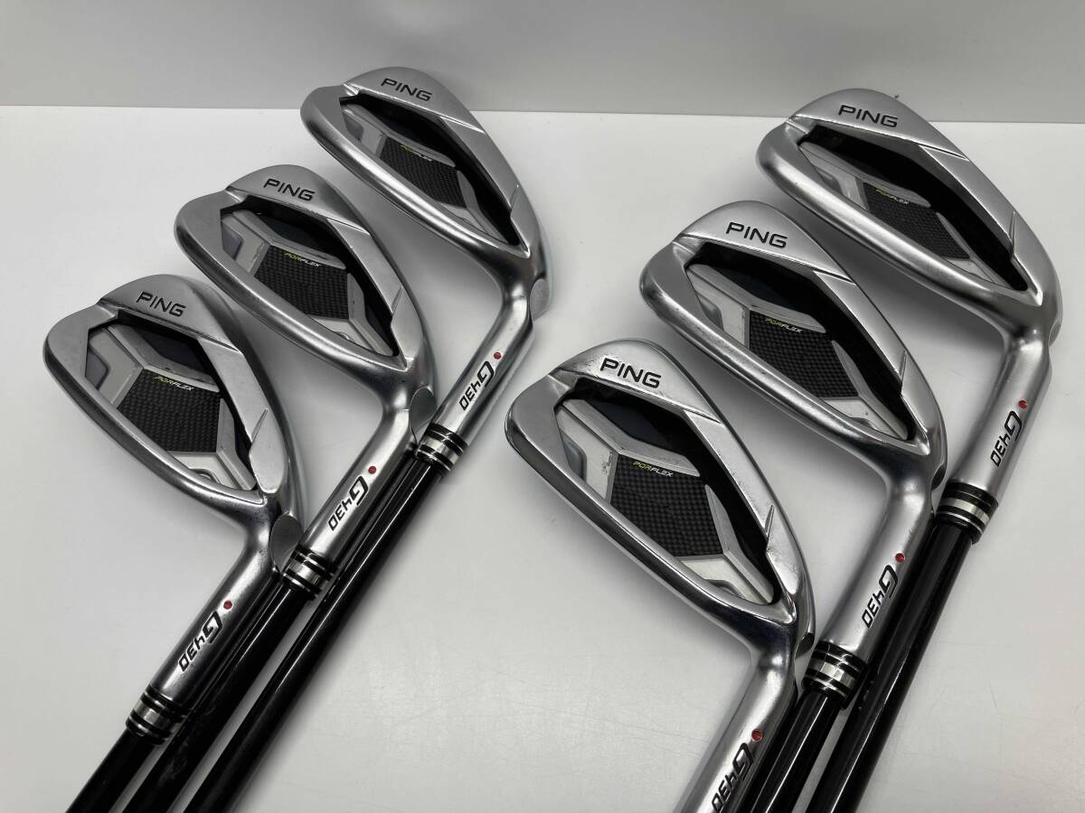 ピン G430 アイアン 6本セット [NS PRO MODUS3 TOUR 105 フレックス：R