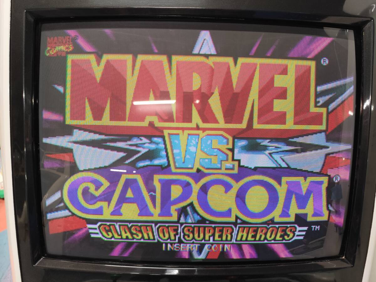 Yahoo!オークション -「マーヴルvsカプコン」(ゲーム基板) (アーケード