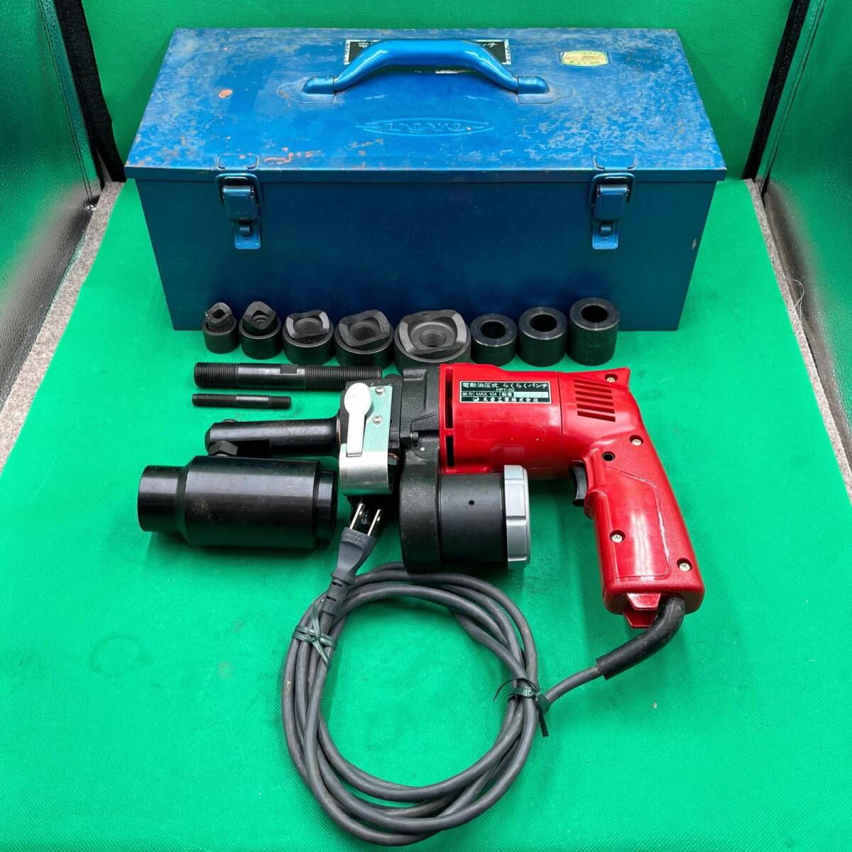 Yahoo!オークション -「大亜電動油圧パンチ」の落札相場・落札価格