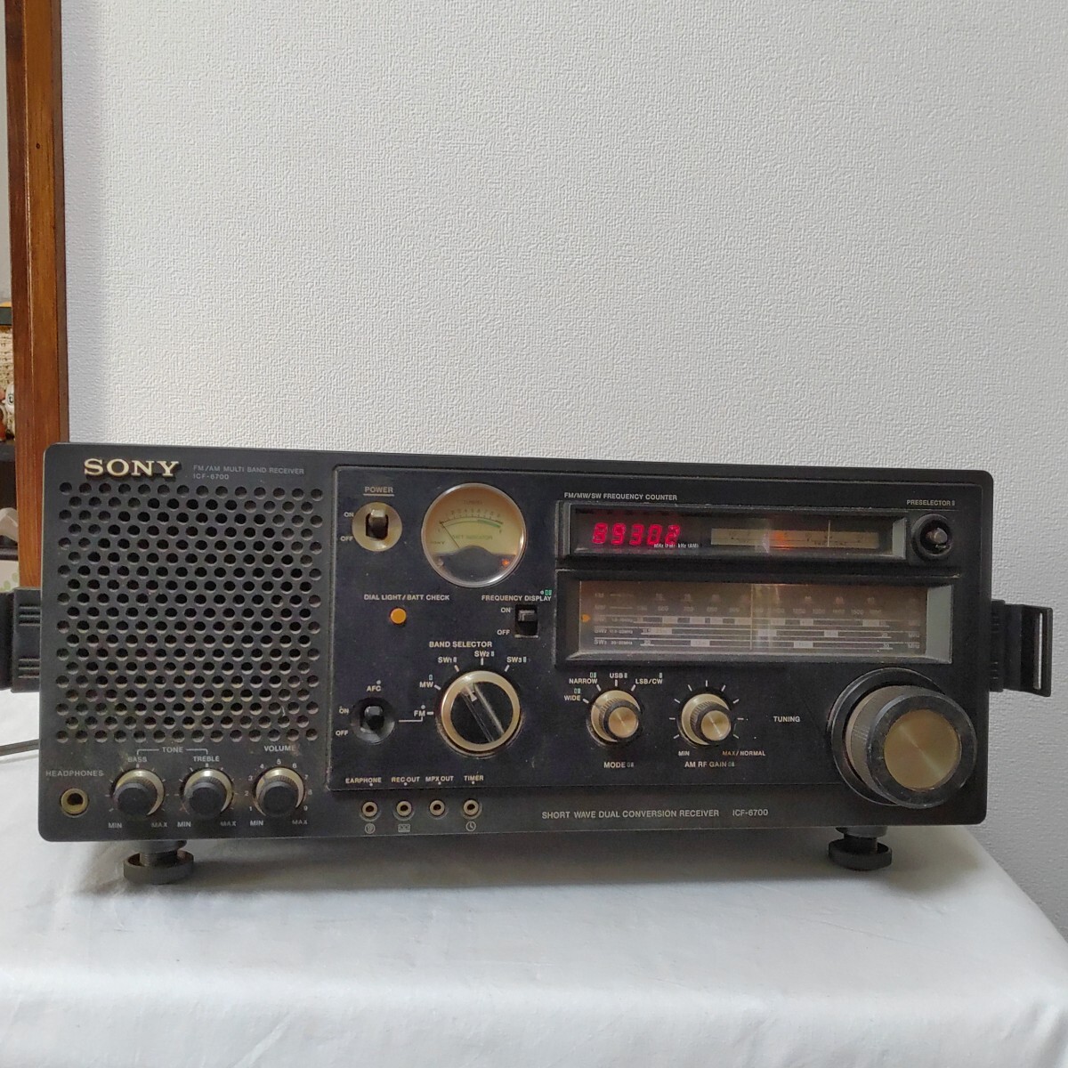 Yahoo!オークション - SONY ソニー ICF-6700 5バンドマルチバンドレシ