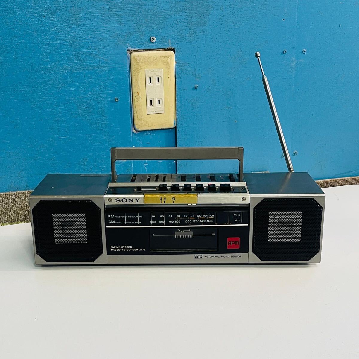 Yahoo!オークション - 「sony zx3」ラジカセ (カセットデッキ) の落札