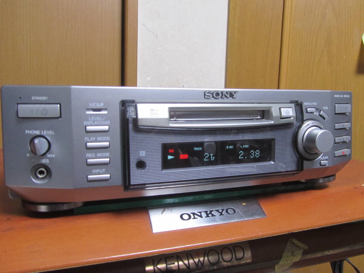 Yahoo!オークション -「sony mds-s50」の落札相場・落札価格