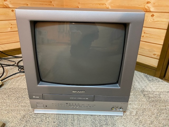Yahoo!オークション -「sharp シャープ」(ビデオ内蔵型テレビ) (テレビ