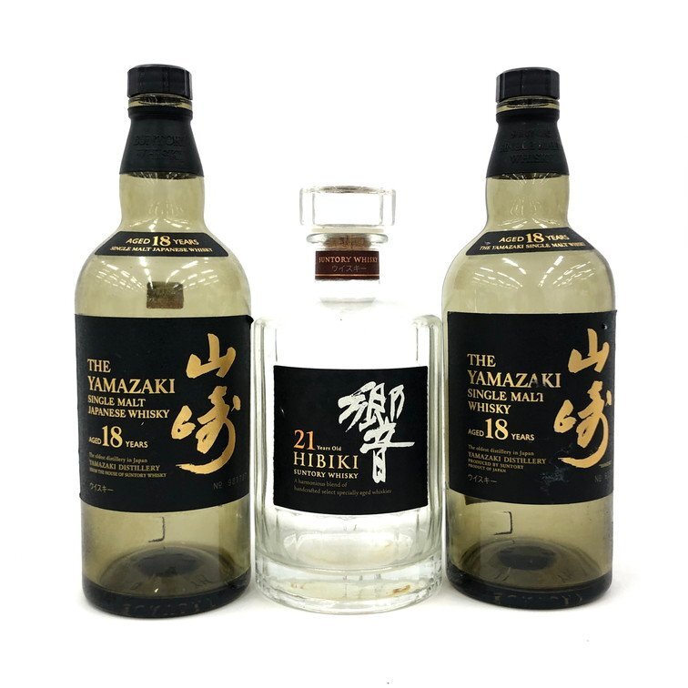 Yahoo!オークション -「山崎18年 空き瓶」の落札相場・落札価格