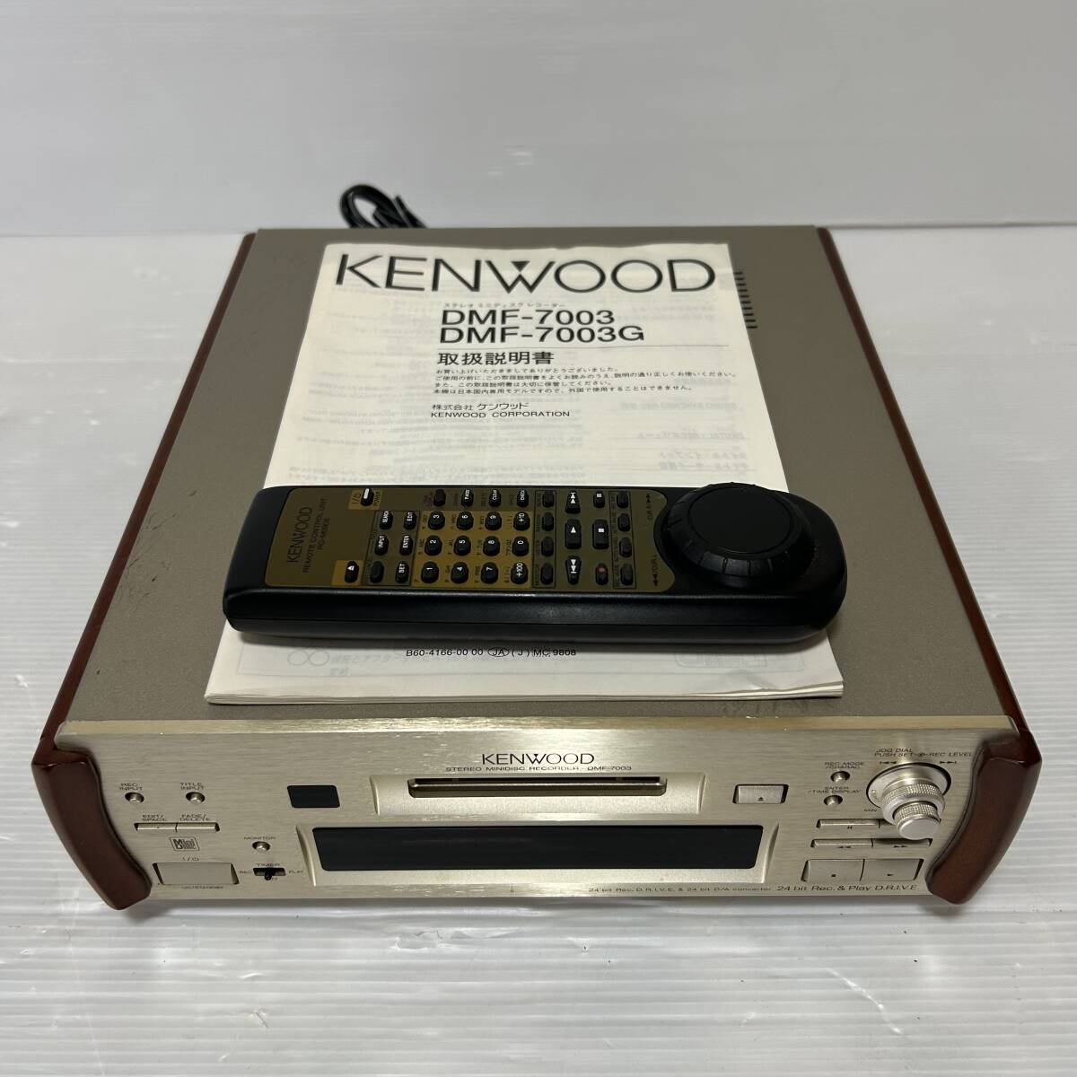 Yahoo!オークション -「kenwood dmf-7003」(一般) (MDデッキ)の落札