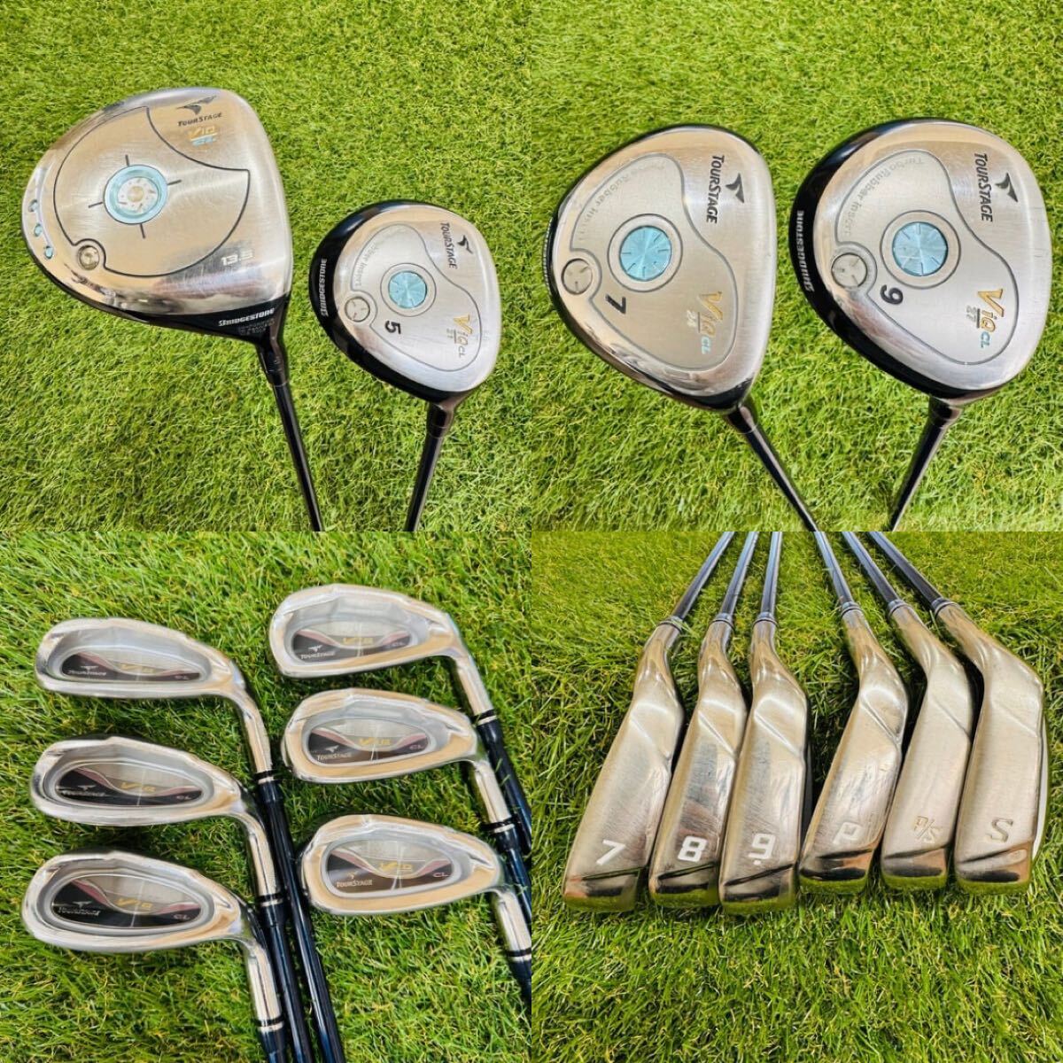 Yahoo!オークション -「ブリヂストン ツアーステージ cl レディース