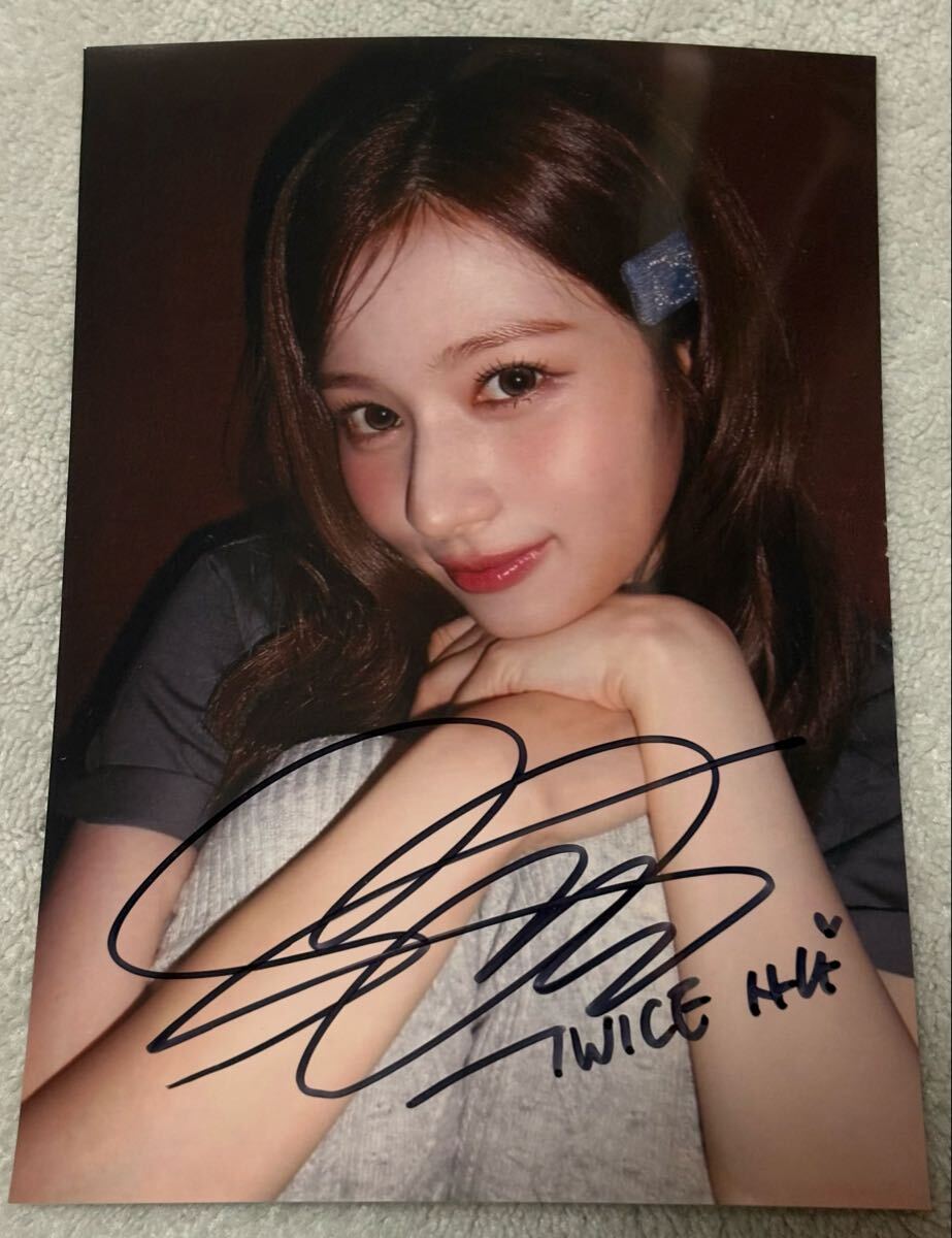 Yahoo!オークション -「twice サナ サイン」の落札相場・落札価格