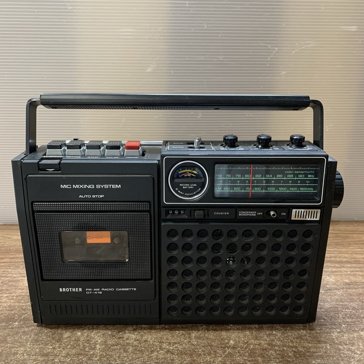 Yahoo!オークション - 「ブラザー」ラジカセ (カセットデッキ) の落札