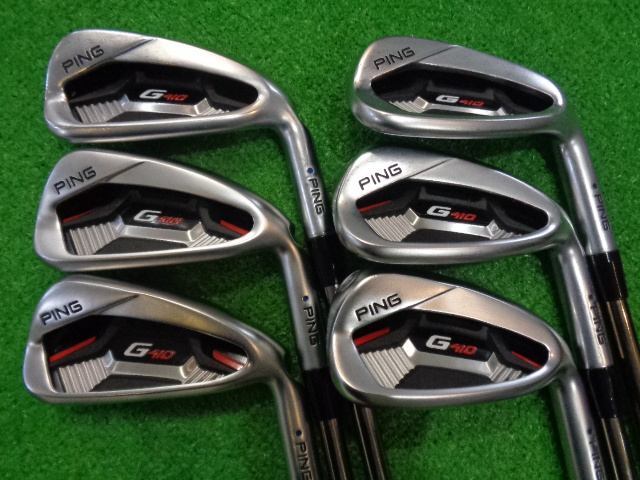 ピン G410 アイアン 6本セット [NS PRO ZELOS 7 フレックス：S