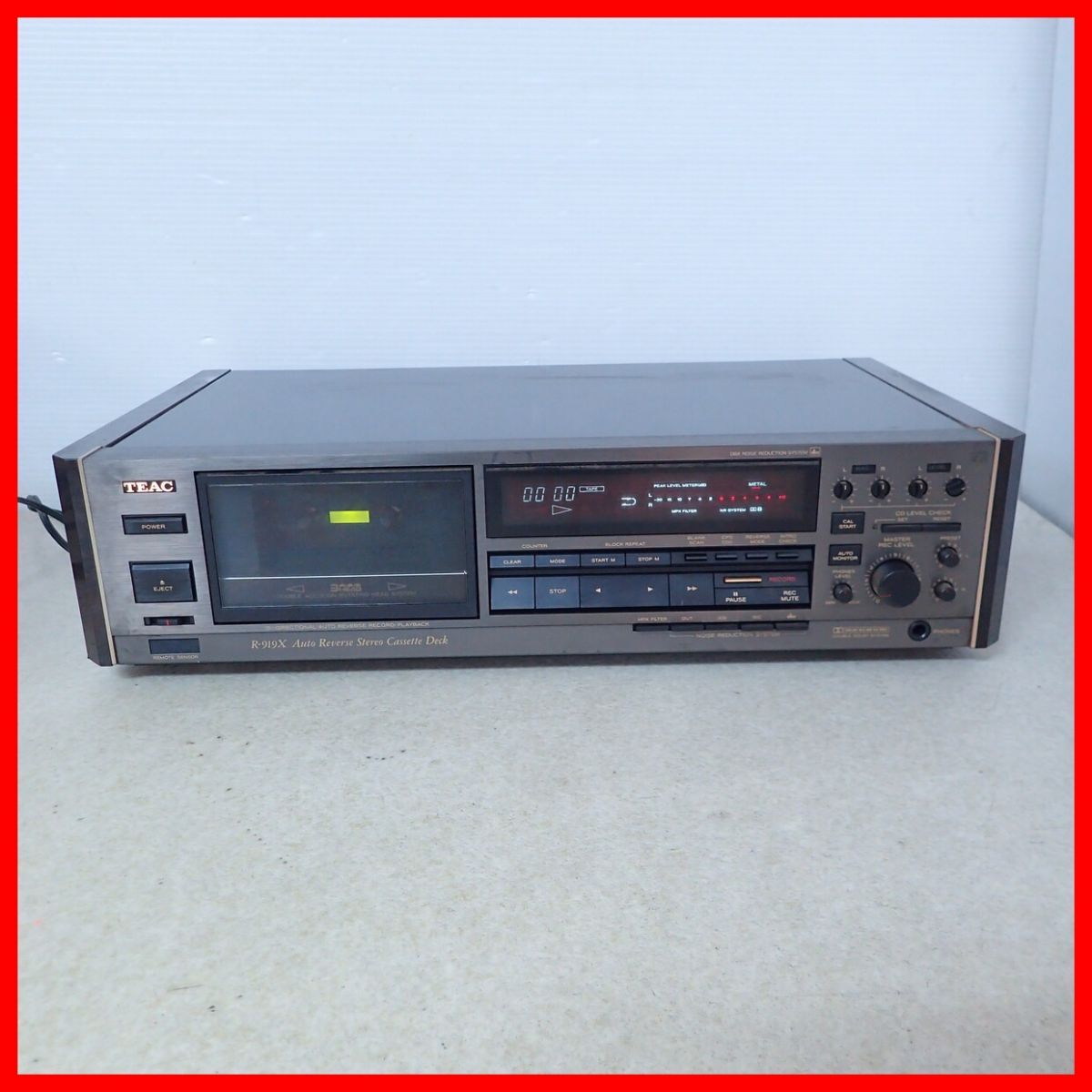 Yahoo!オークション -「teac r-919x」の落札相場・落札価格