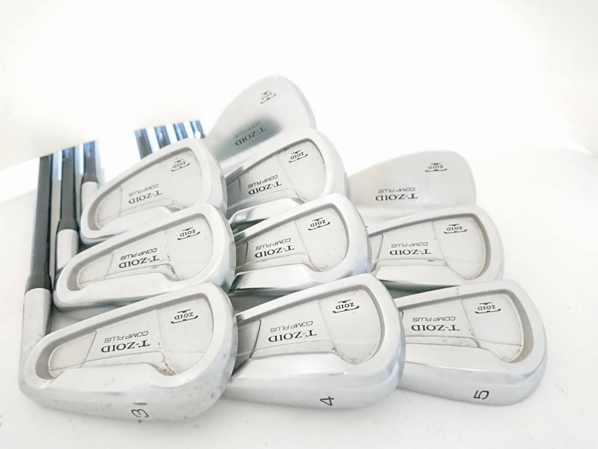 ミズノ T-ZOID COMP プラス アイアン (10本セット) [プレジション