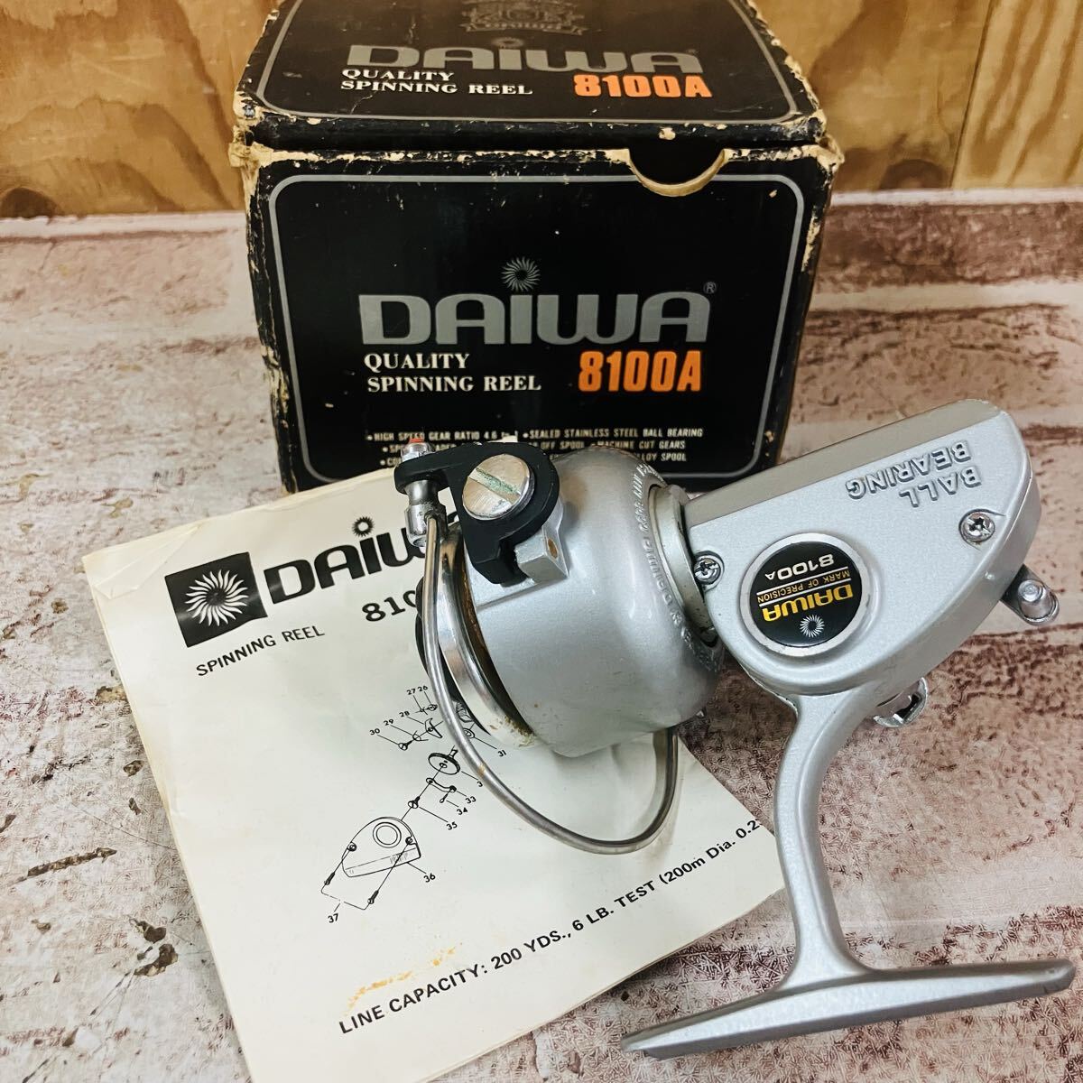 Yahoo!オークション -「8100」(ダイワ) (スピニングリール)の落札相場