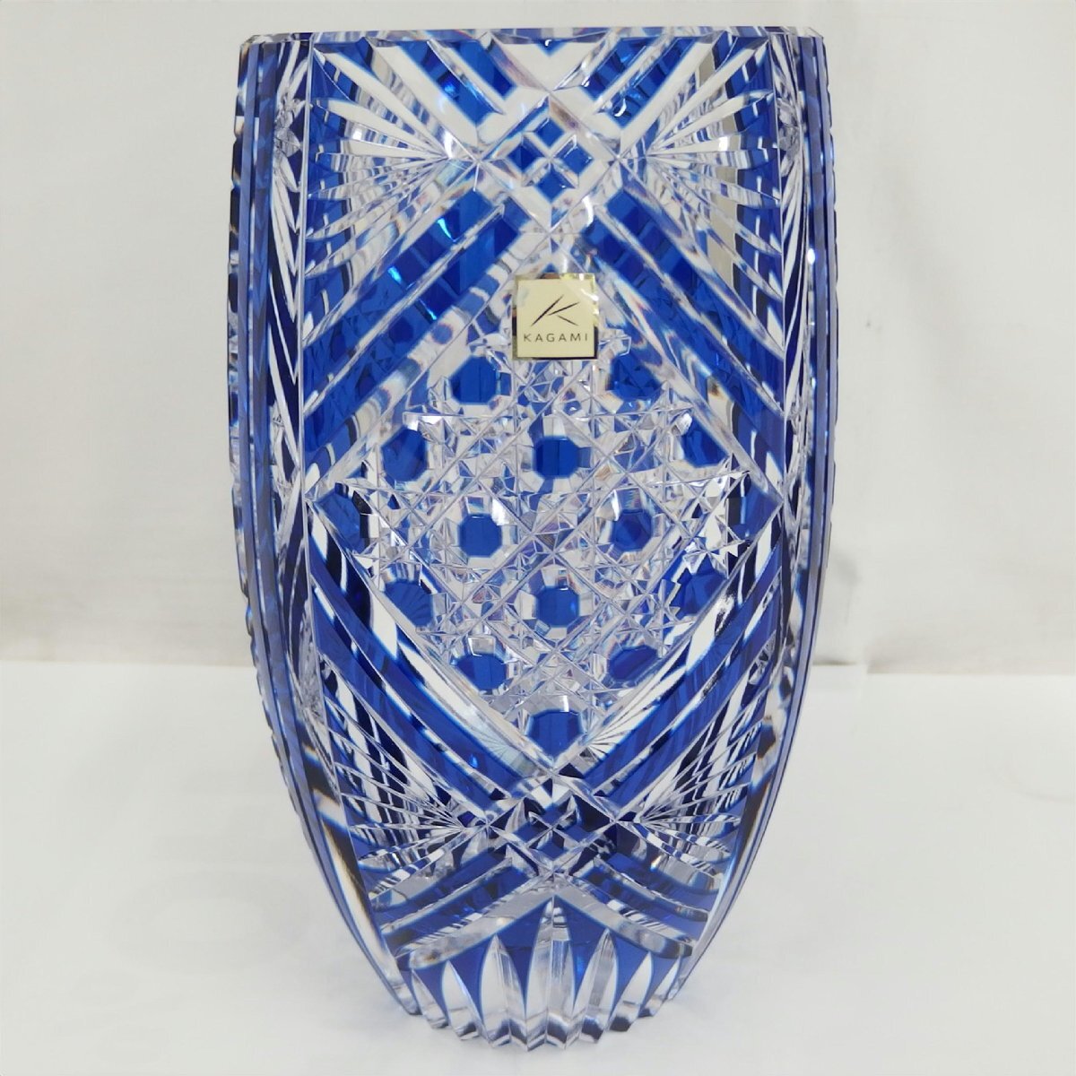 Yahoo!オークション -「カガミクリスタル 花瓶」の落札相場・落札価格