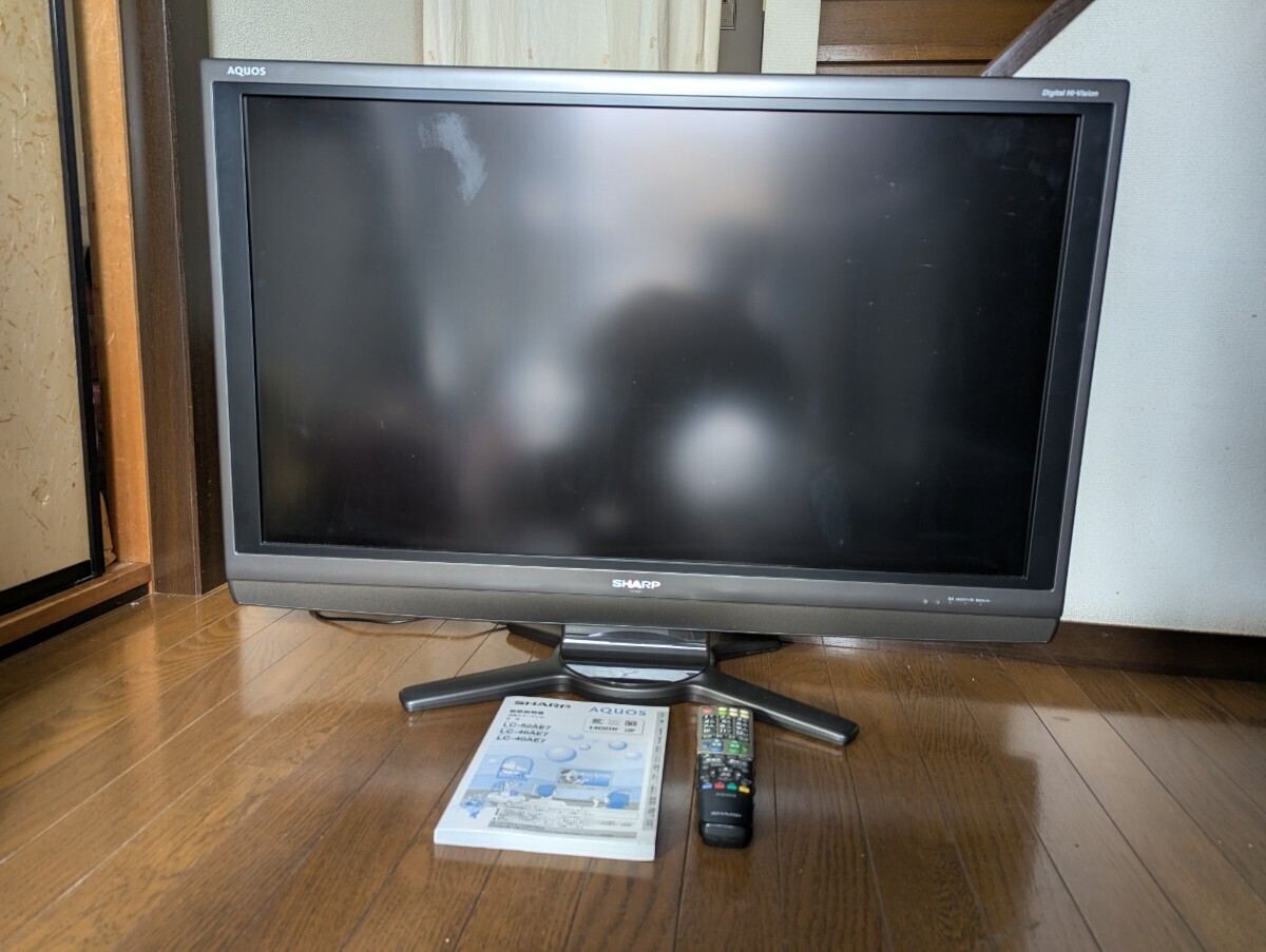 シャープ AQUOS LC-40AE7 [40インチ] オークション比較 - 価格.com