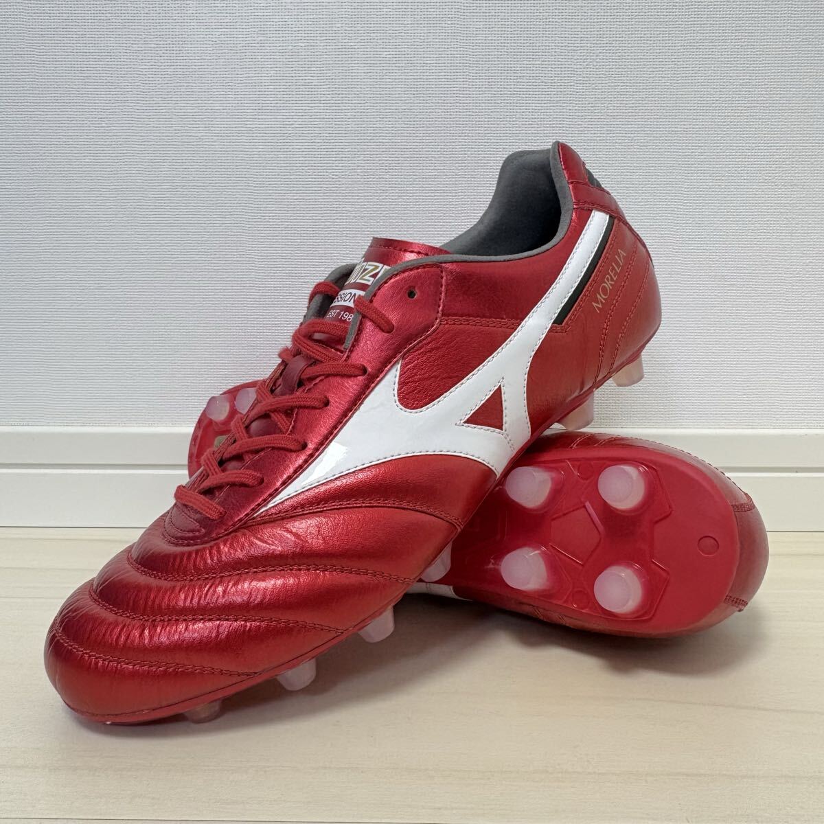 Mizuno Morelia Wave サッカーシューズ27美中古 Mizuno Morelia Wave