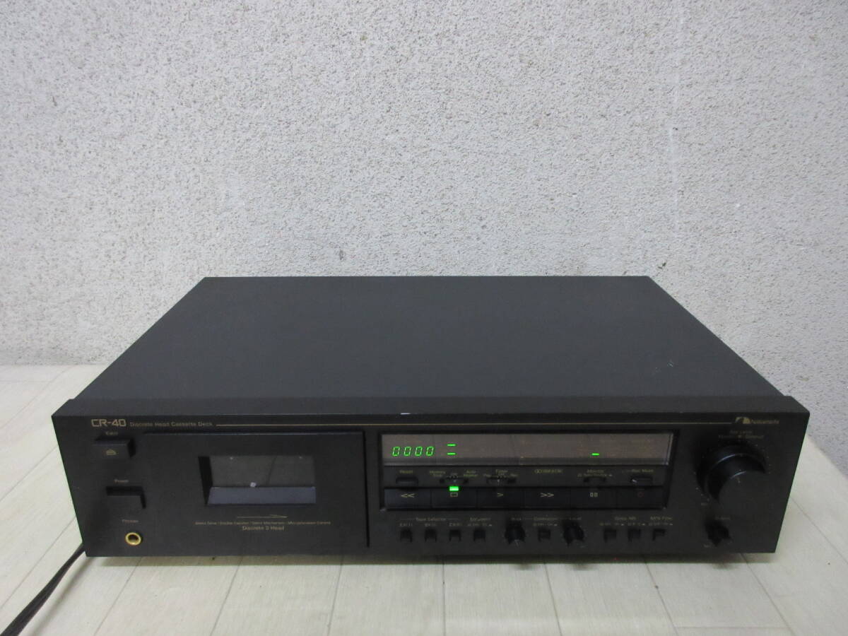 Yahoo!オークション -「ナカミチ cr-40」の落札相場・落札価格