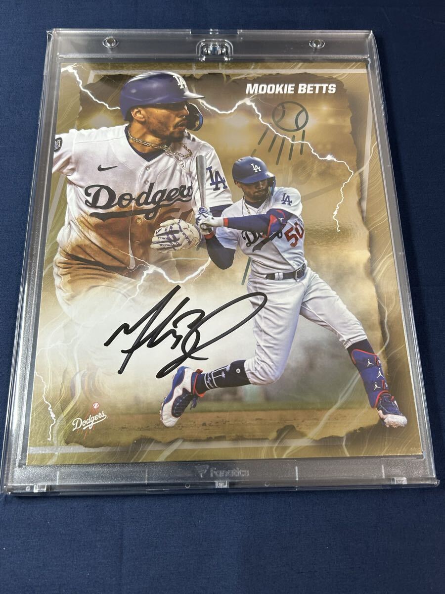 Yahoo!オークション -「ムーキー・ベッツ サイン」の落札相場・落札価格