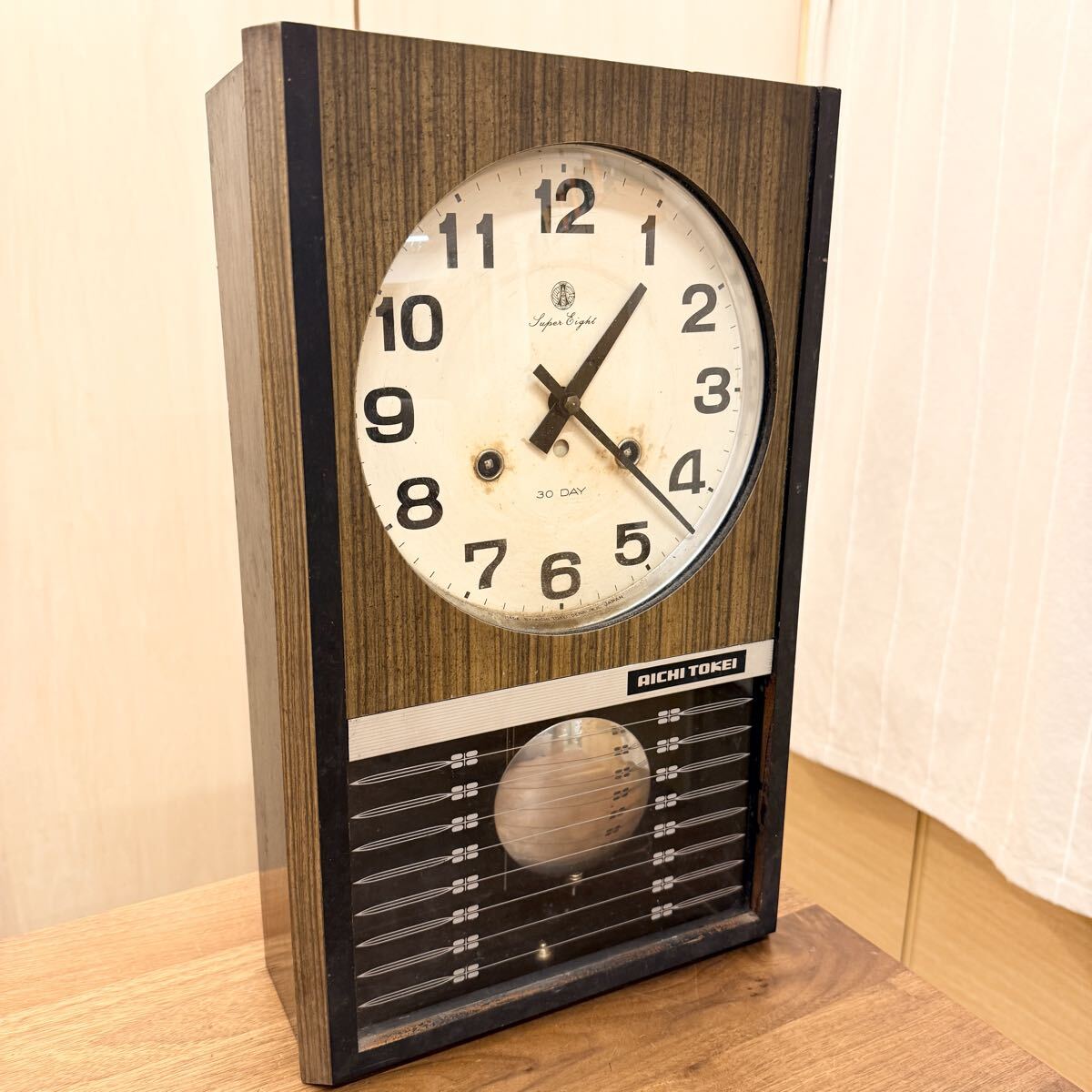 Yahoo!オークション -「愛知時計柱時計」(家具、インテリア) の落札