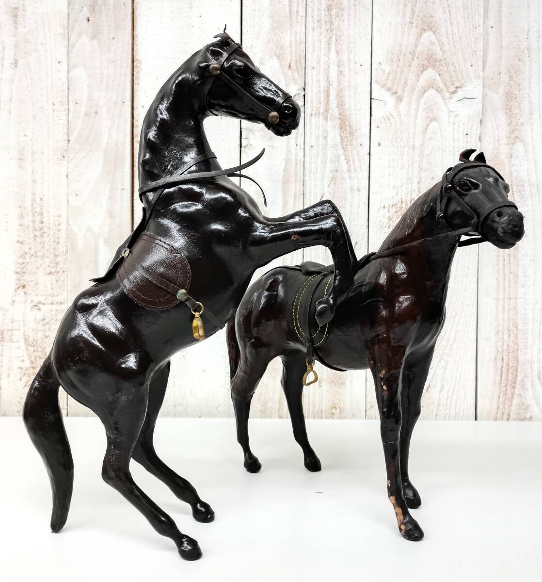 2026年最新】Yahoo!オークション -馬 置物 革の中古品・新品・未使用品一覧