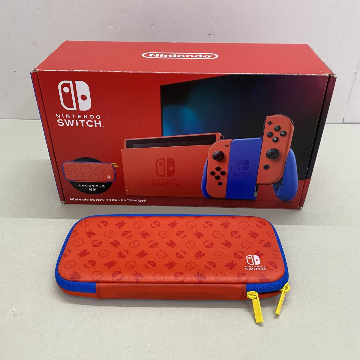 Yahoo!オークション -「nintendo switch マリオレッド×ブルー セット