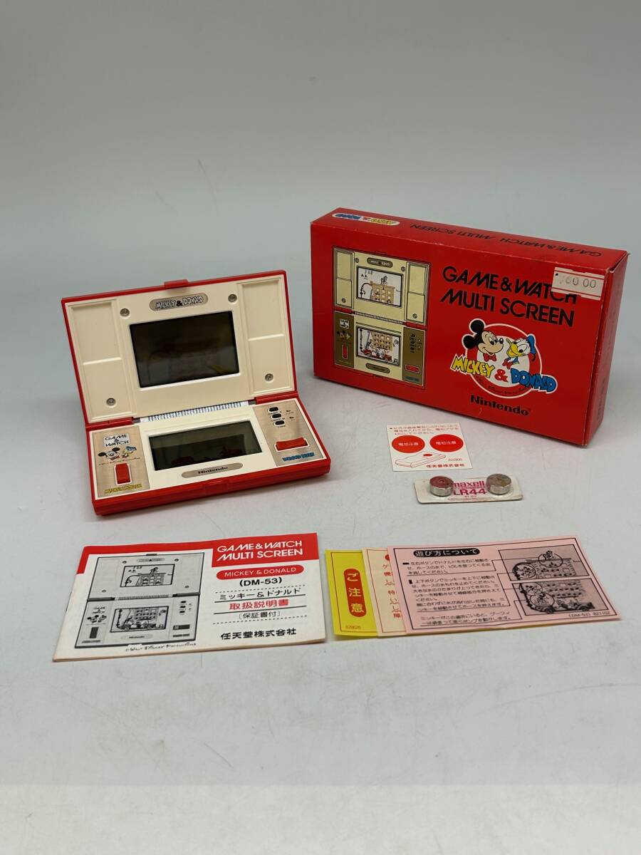 Yahoo!オークション -「ゲームウォッチ ミッキーマウス」(テレビゲーム