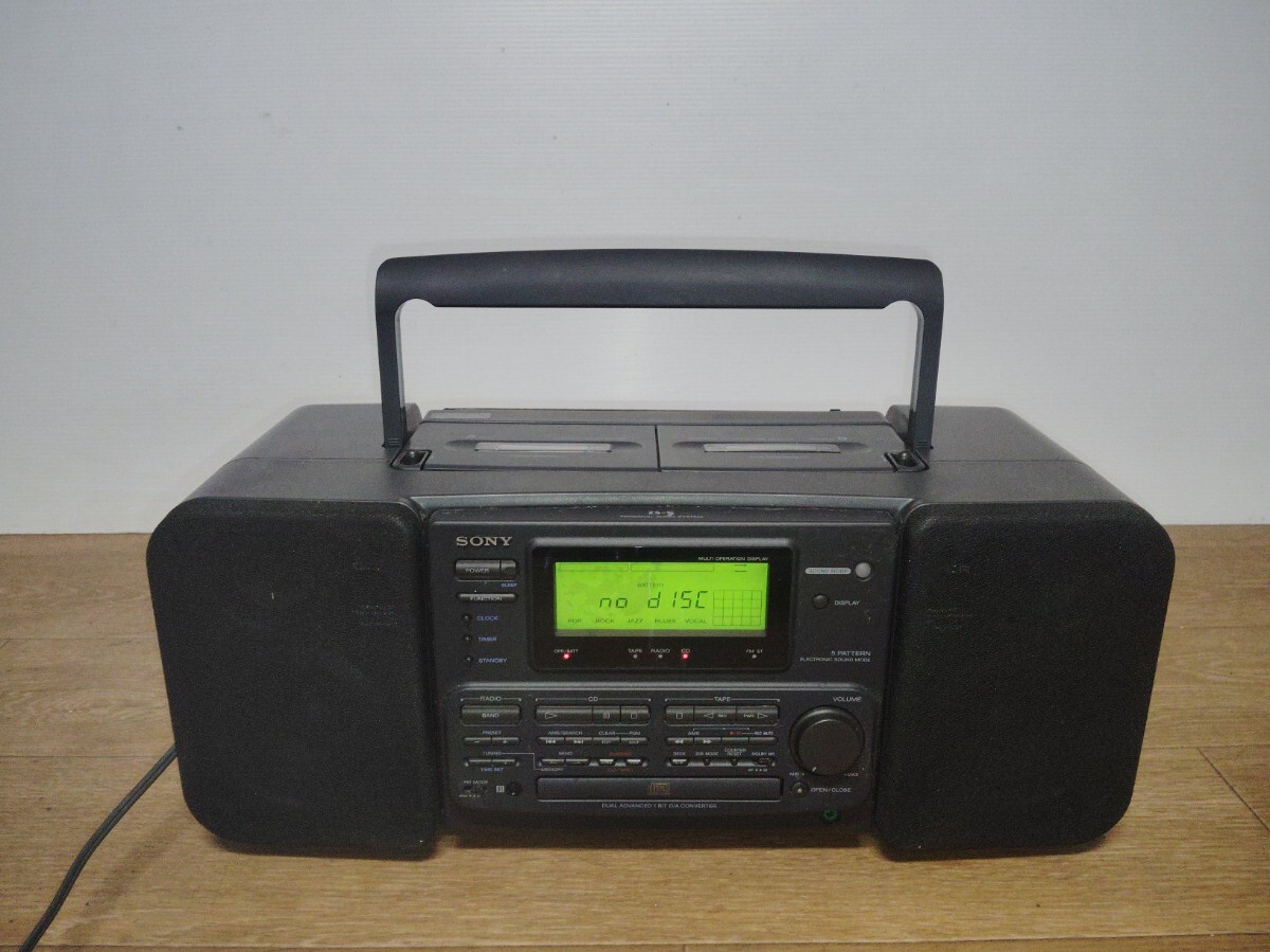 Yahoo!オークション -「sony cdラジカセ zs-5」(カセットデッキ